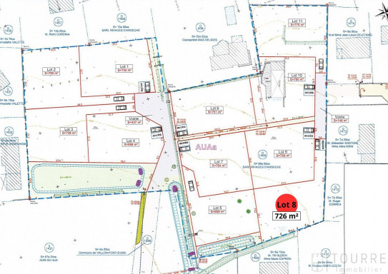 vente Terrain constructible Vallon Pont D'arc