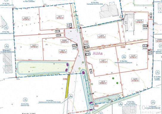 vente Terrain constructible Vallon Pont D'arc