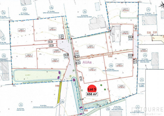 vente Terrain constructible Vallon Pont D'arc