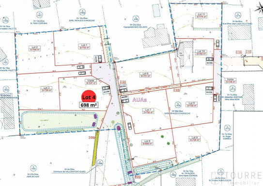 vente Terrain constructible Vallon Pont D'arc