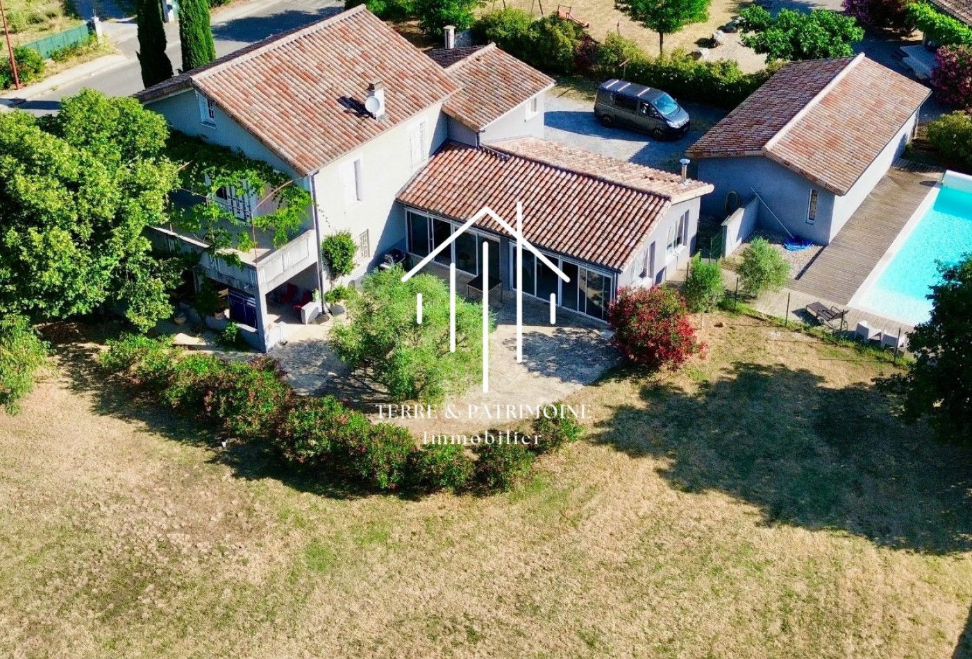 vente Maison bourgeoise Lanas - Photo 4
