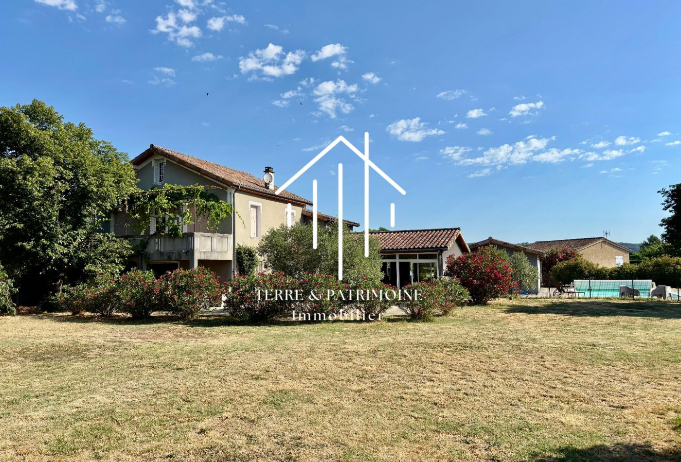 vente Maison bourgeoise Lanas - Photo 1