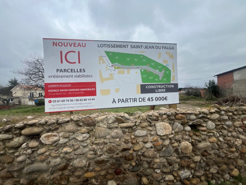 vente Terrain Saint Jean Du Falga - Photo 2