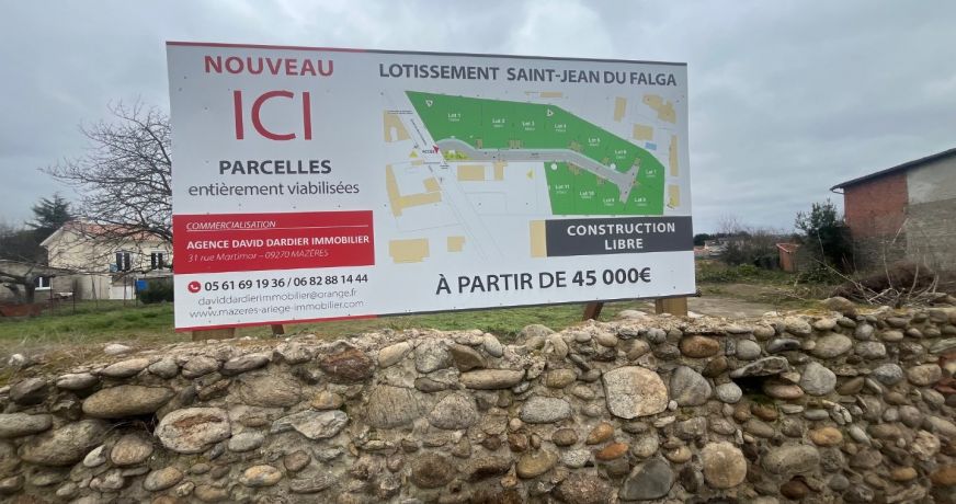 vente Terrain Saint Jean Du Falga