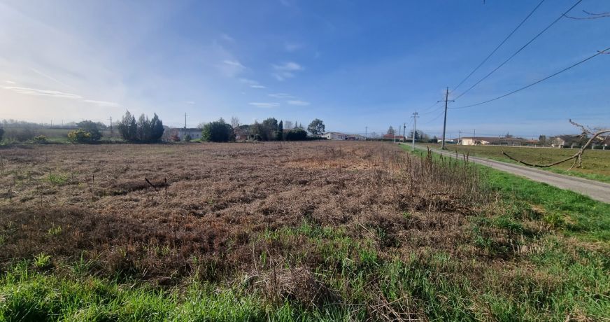 vente Terrain Mazeres