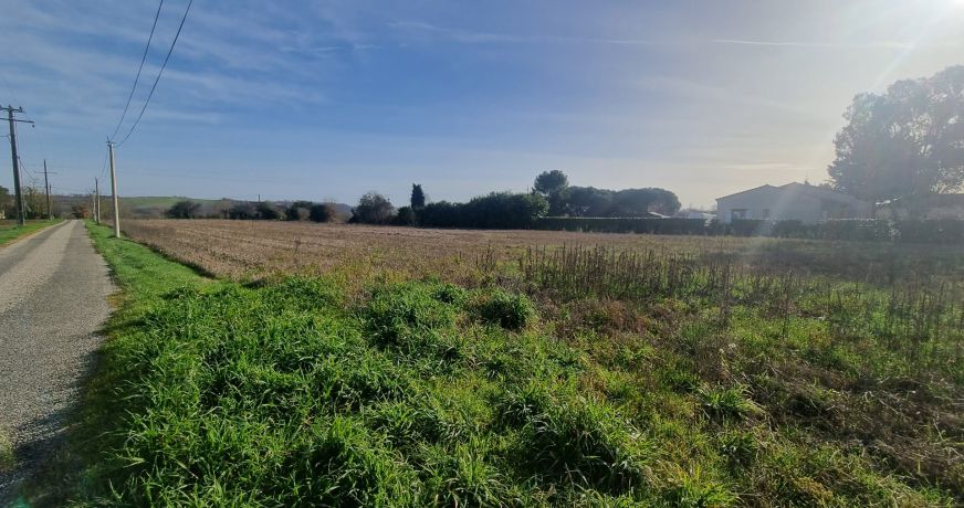 vente Terrain Mazeres