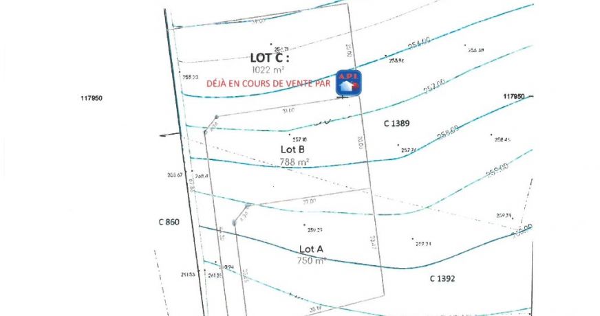 vente Terrain Nailloux