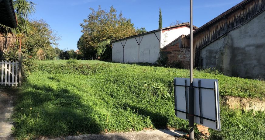 vente Terrain L'isle En Dodon