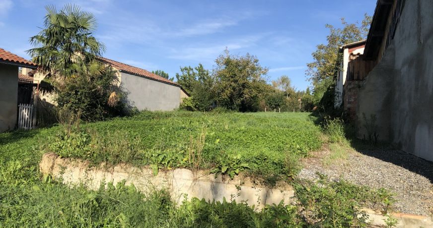 vente Terrain L'isle En Dodon