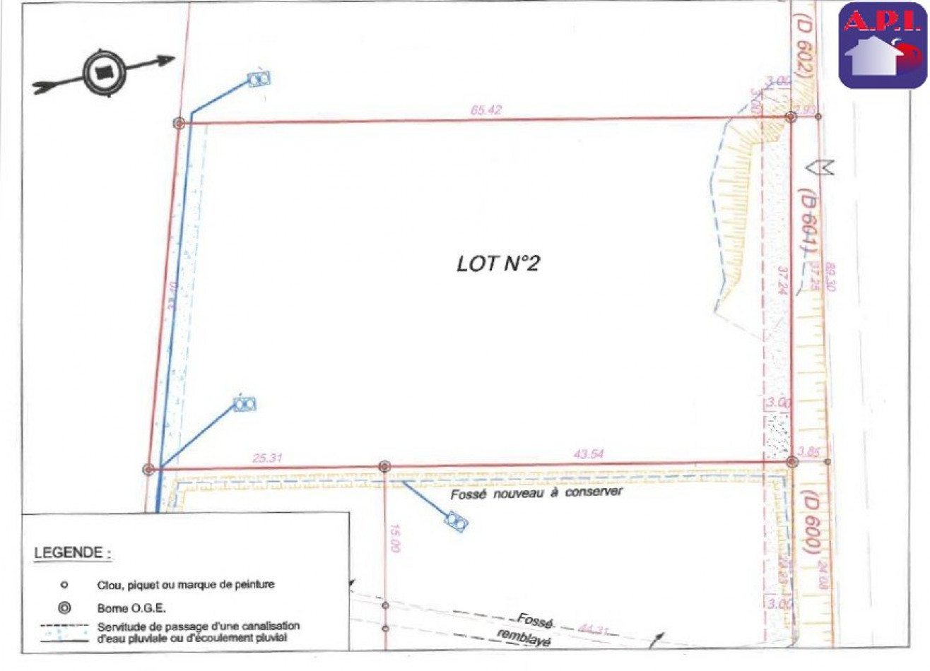 vente Terrain Nailloux - Photo 3