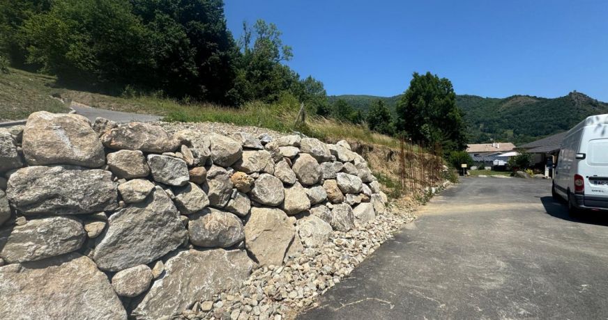 vente Terrain Saurat