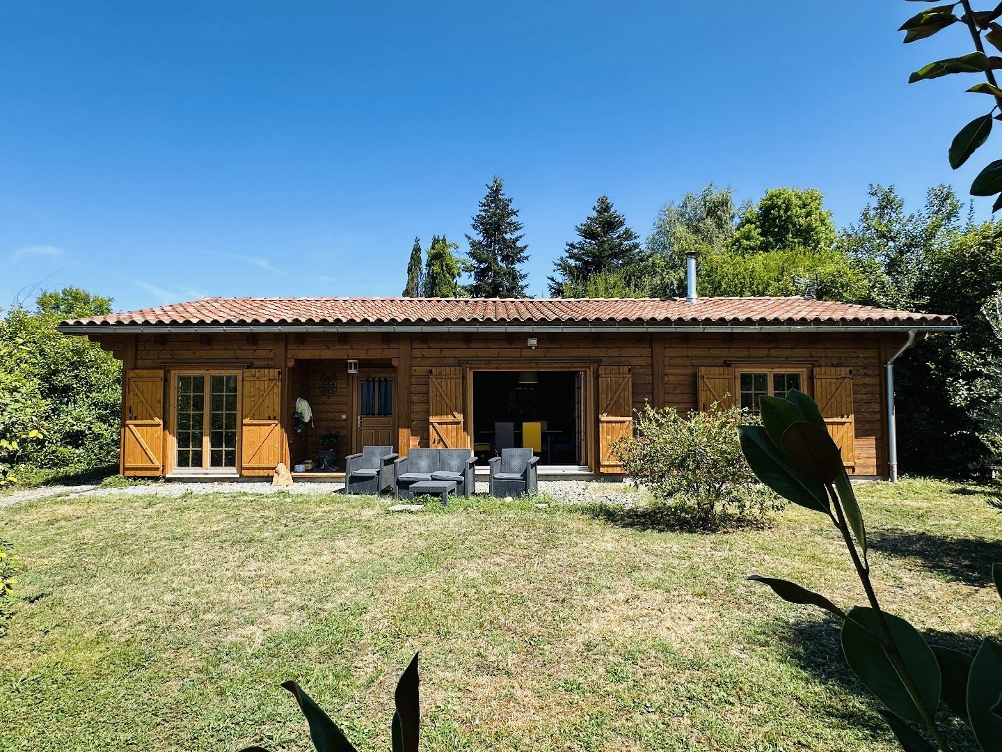 à vendre Maison en bois Mercenac