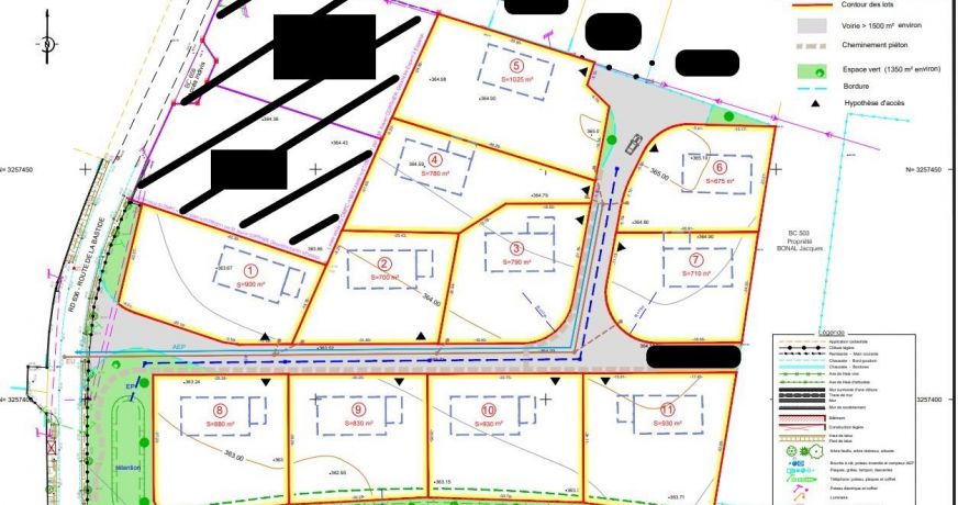 vente Terrain à lotir Espalion