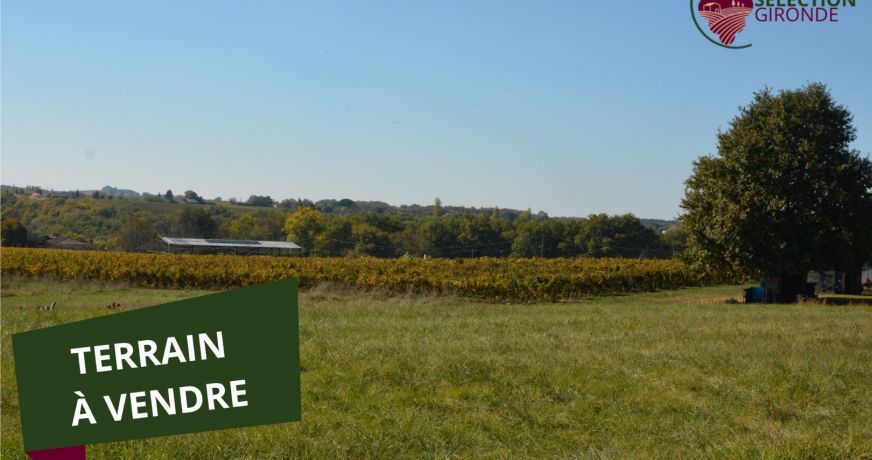 vente Terrain constructible Pellegrue