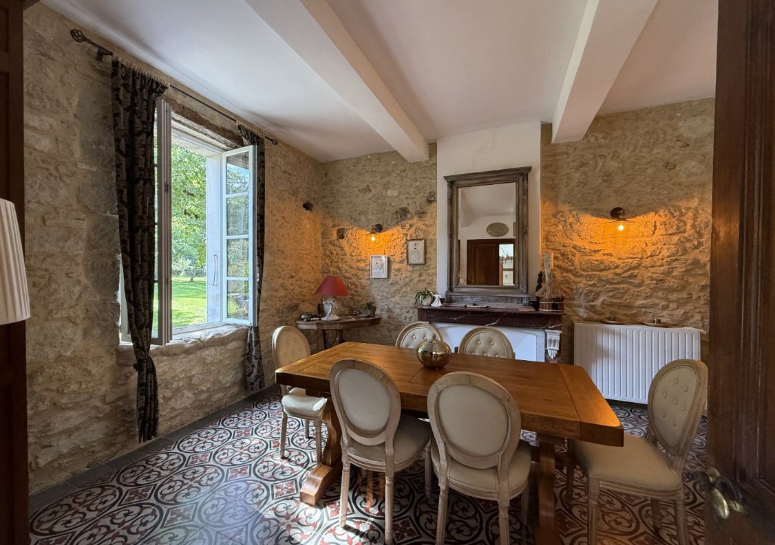vente Maison de maître Mas Saintes Puelles