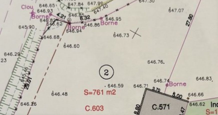 vente Terrain constructible Polminhac