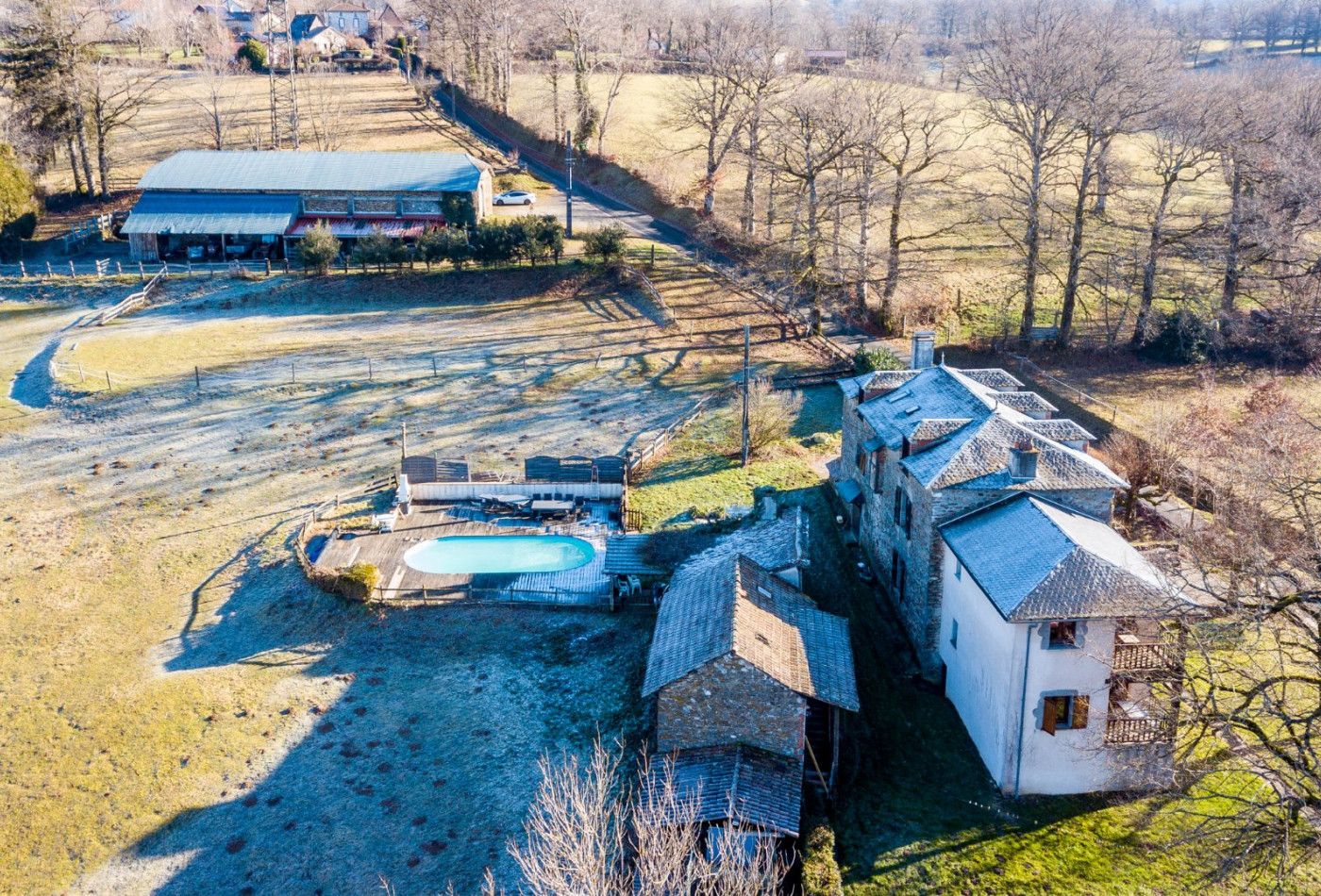 vente Grange Naucelles - Photo 9