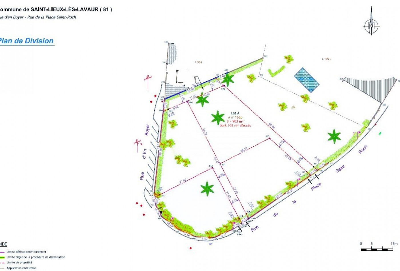 vente Terrain constructible Saint Lieux Les Lavaur - Photo 4