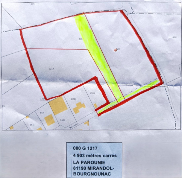 vente Terrain constructible Mirandol Bourgnounac - Photo 2