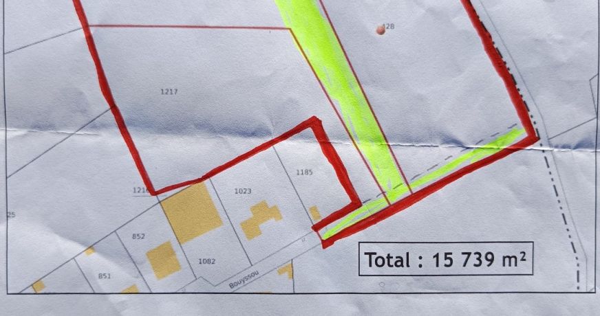 vente Terrain constructible Mirandol Bourgnounac