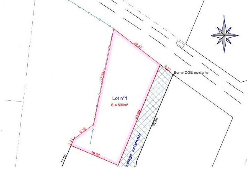 vente Terrain constructible Laluque - Photo 1