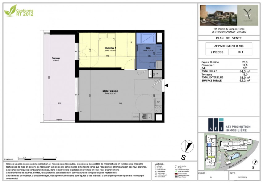 vente Appartement Châteauneuf-grasse - Photo 11