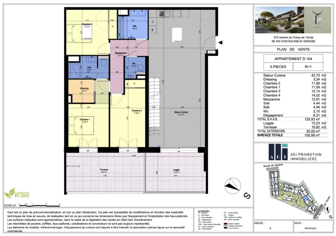 vente Appartement Châteauneuf-grasse