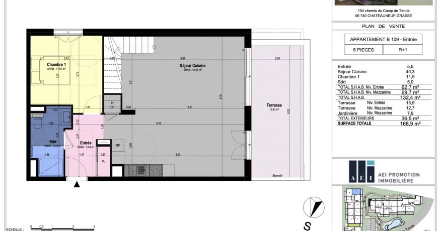 vente Appartement Châteauneuf-grasse