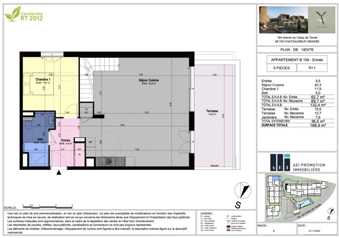 vente Appartement Châteauneuf-grasse