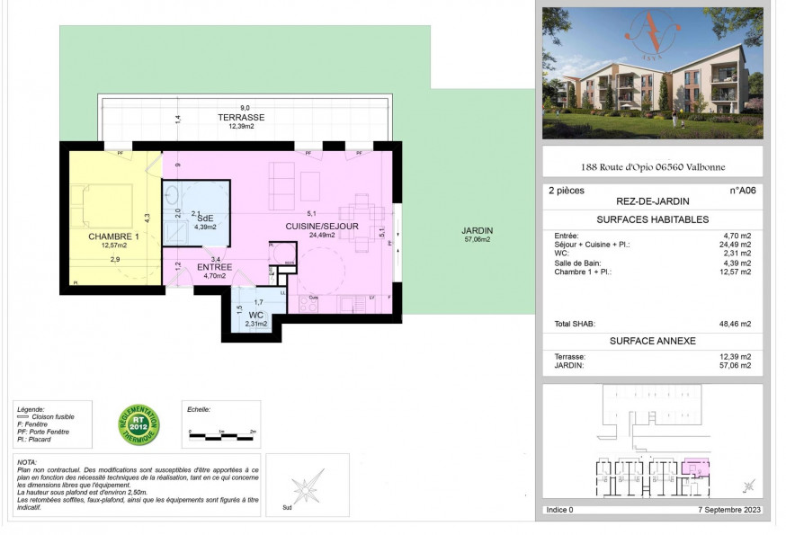 vente Appartement Valbonne - Photo 8