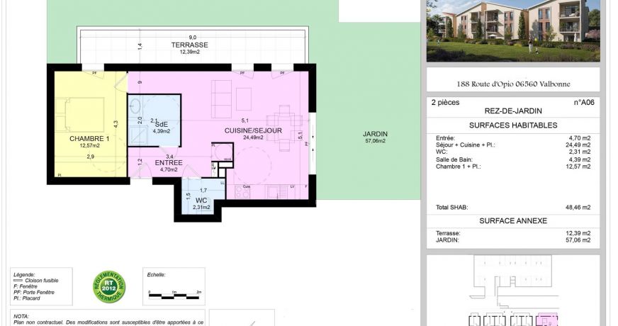 vente Appartement Valbonne