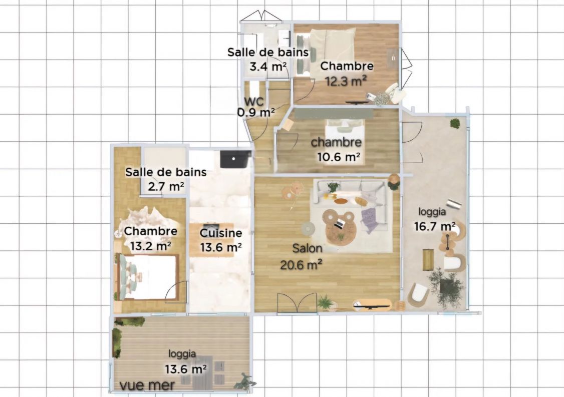 vente Appartement Mandelieu-la-napoule