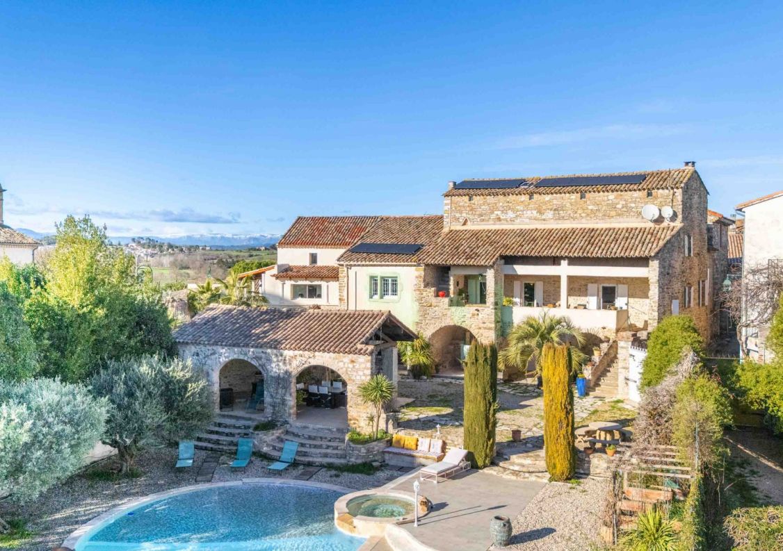 vente Maison en pierre Mejannes Les Ales