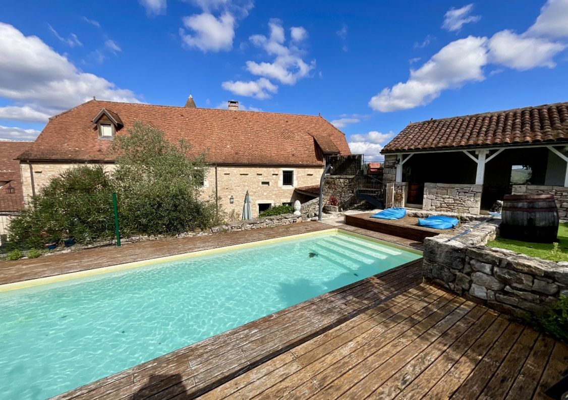 vente Demeure de ville et village Calvignac