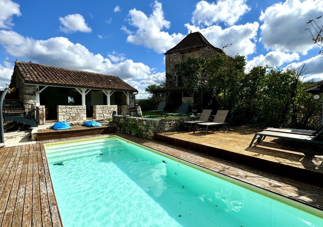 vente Demeure de ville et village Calvignac