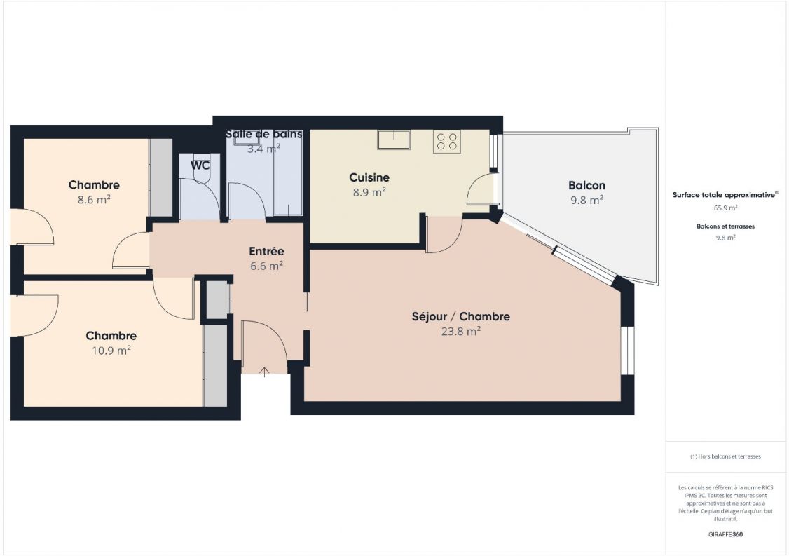 vente Appartement Arcangues