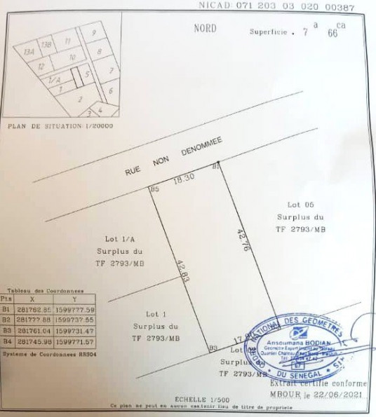 vente Terrain constructible Saly - Photo 3