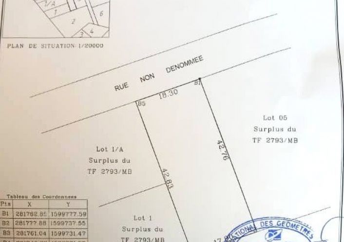 à vendre Terrain constructible Saly