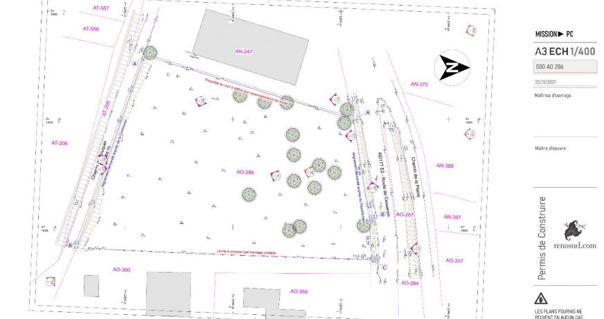 vente Terrain constructible Prades Sur Vernazobre