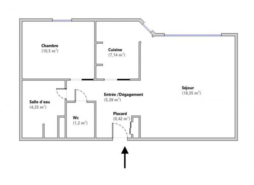 vente Appartement Le Bourget - Photo 8