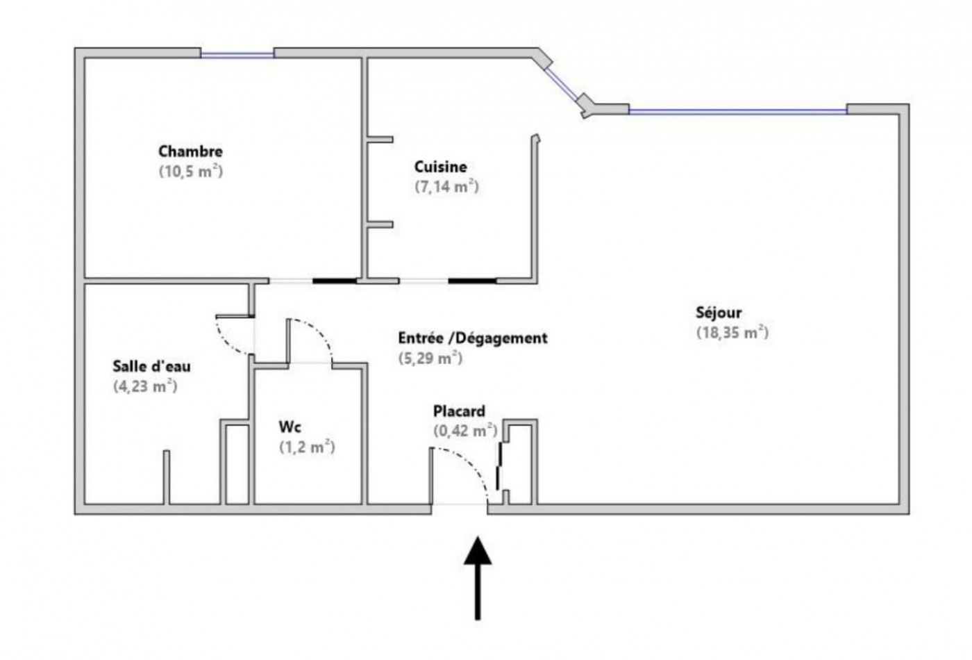 vente Appartement Le Bourget - Photo 8
