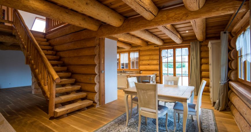 vente Chalet en rondin Saint Martin La Meanne