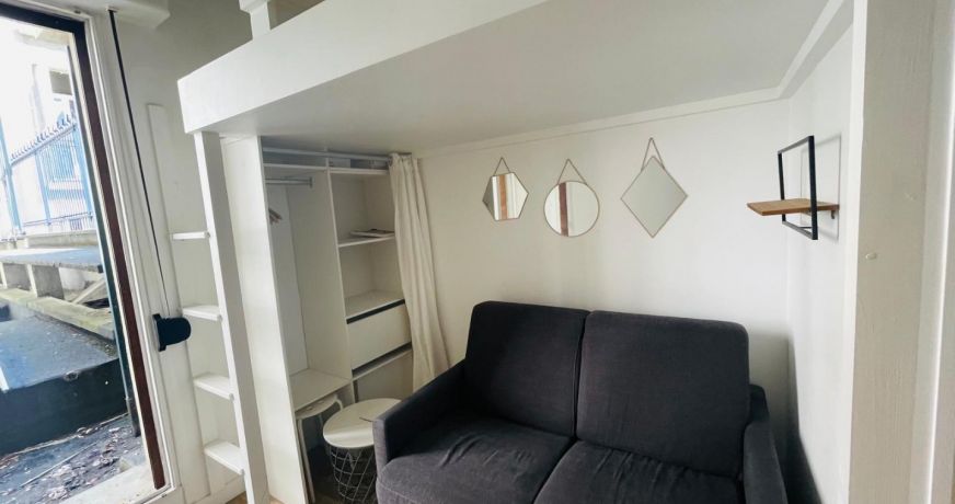 vente Studio cabine mezzanine Paris 16eme Arrondissement