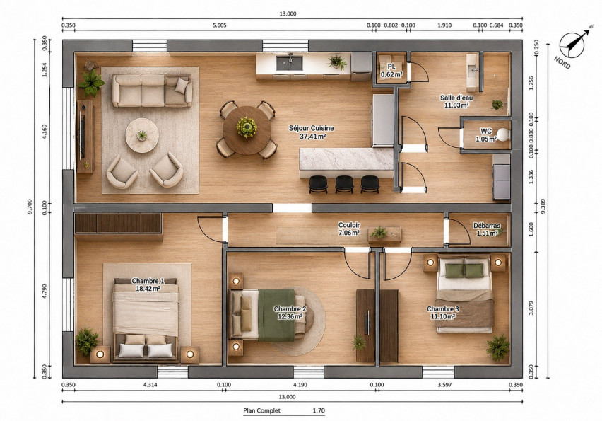 vente Maison Plan De Cuques - Photo 10