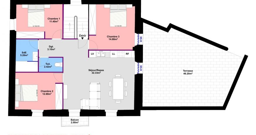 vente Appartement Belcodene