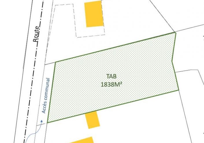 vente Terrain Echallat