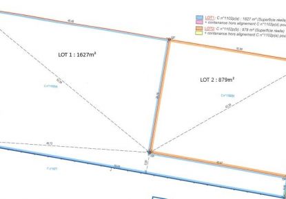vente Terrain Les Metairies