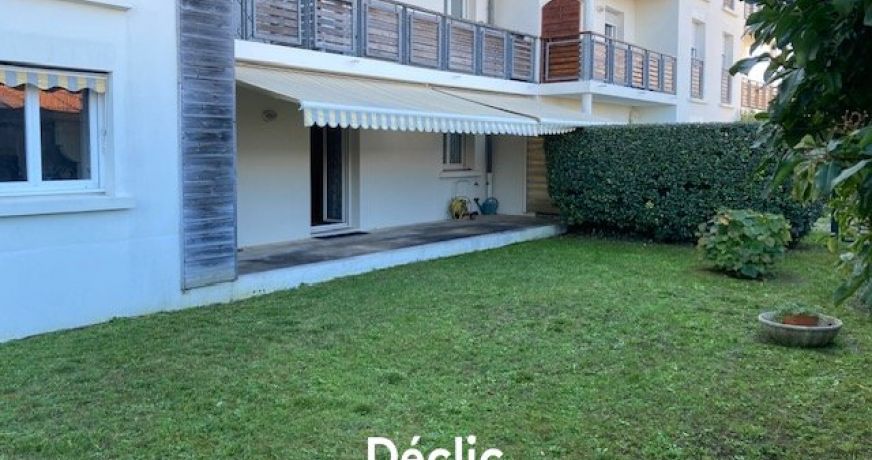 vente Appartement en rez de jardin Saujon