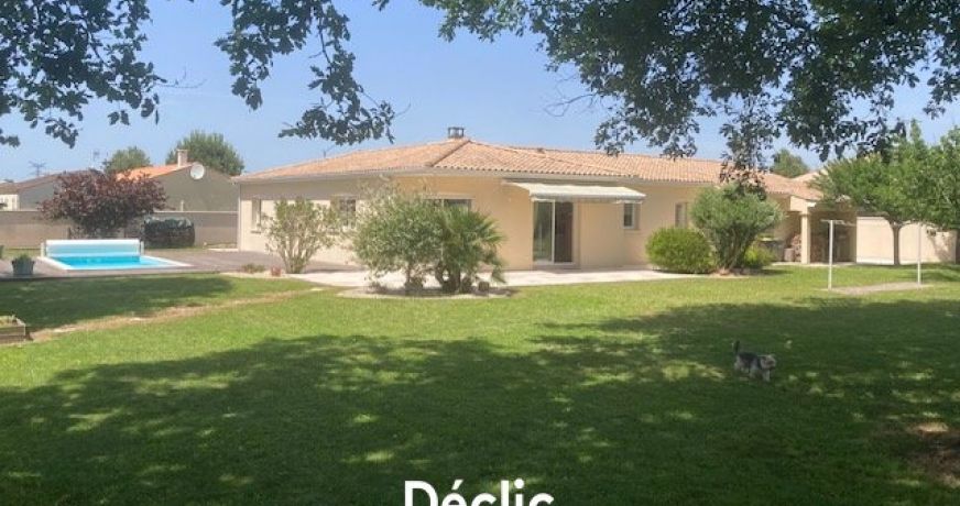vente Maison contemporaine Saujon