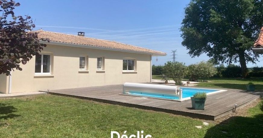 vente Maison contemporaine Saujon